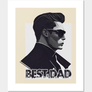 Ultimate Minimalistic Design for Stylish Dads Posters and Art